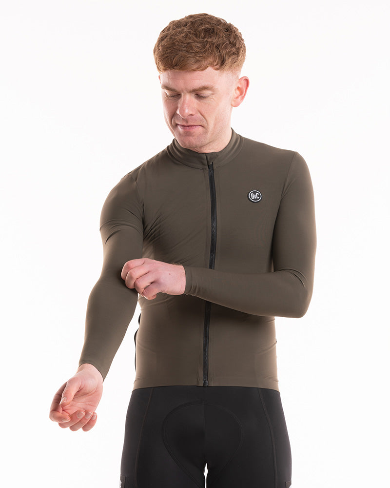 Empire LS Thermal Jersey - Olive