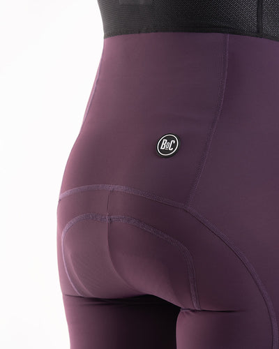 Women's Empire Bib Shorts - Grape