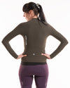 Women's Empire LS Thermal Jersey - Olive