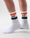 BoC Crew Sock - White/Orange