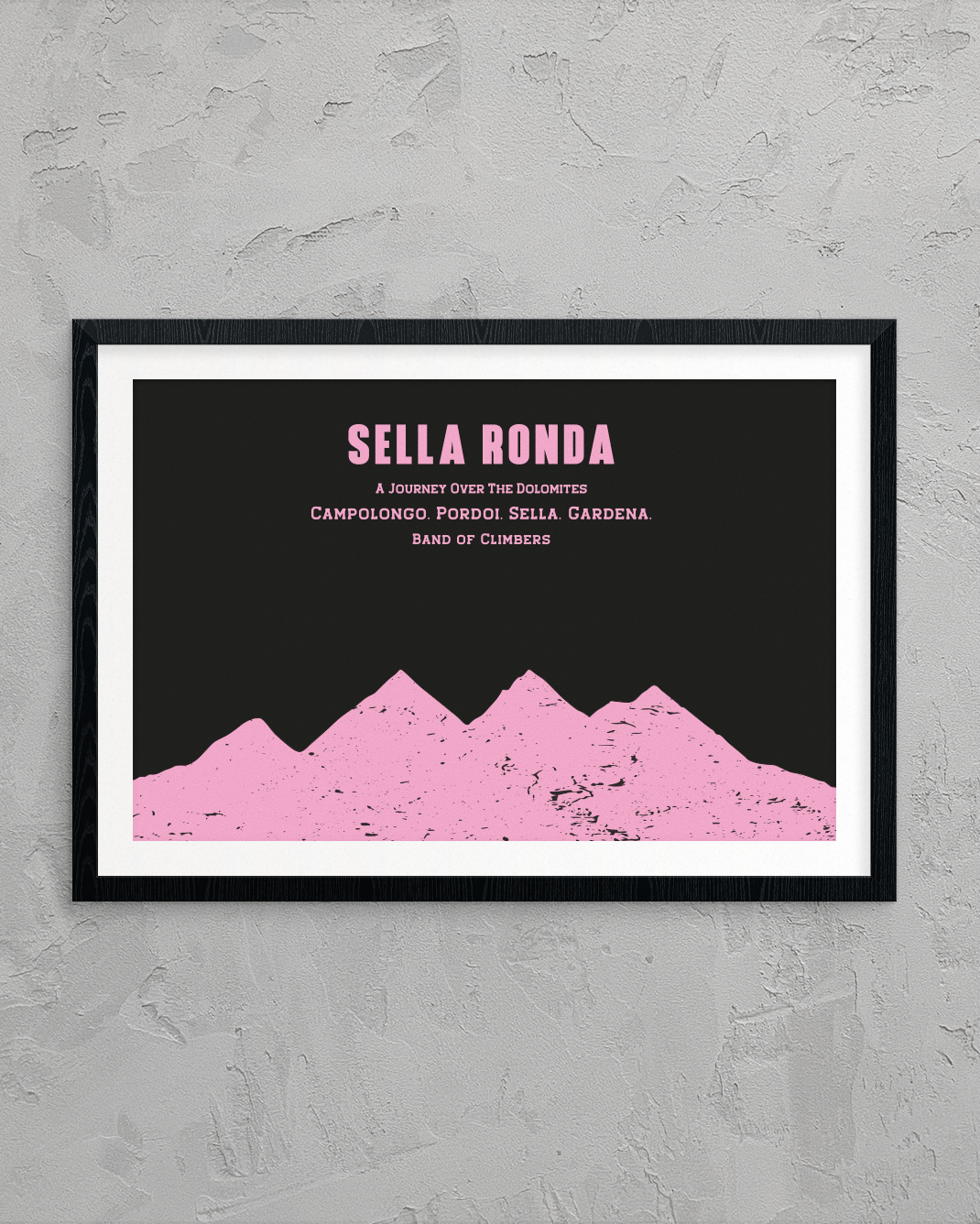 Sella Ronda Print - Nera