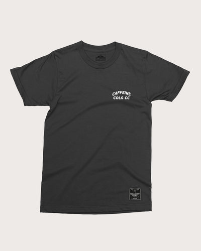 Caffeine & Cols Machine T-shirt  - Black