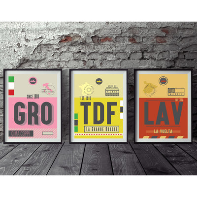 The Grand Tour Collection of Race Pass Prints