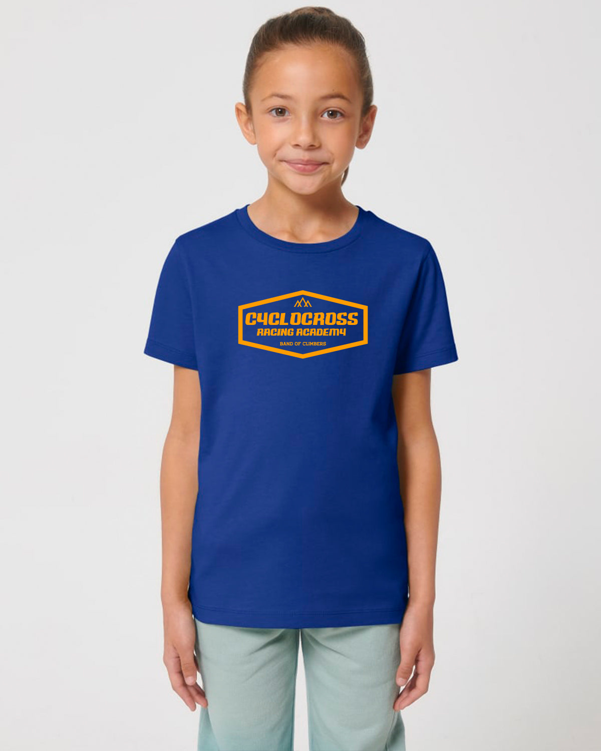 Kids Cyclocross Racing Academy T-Shirt - Blue