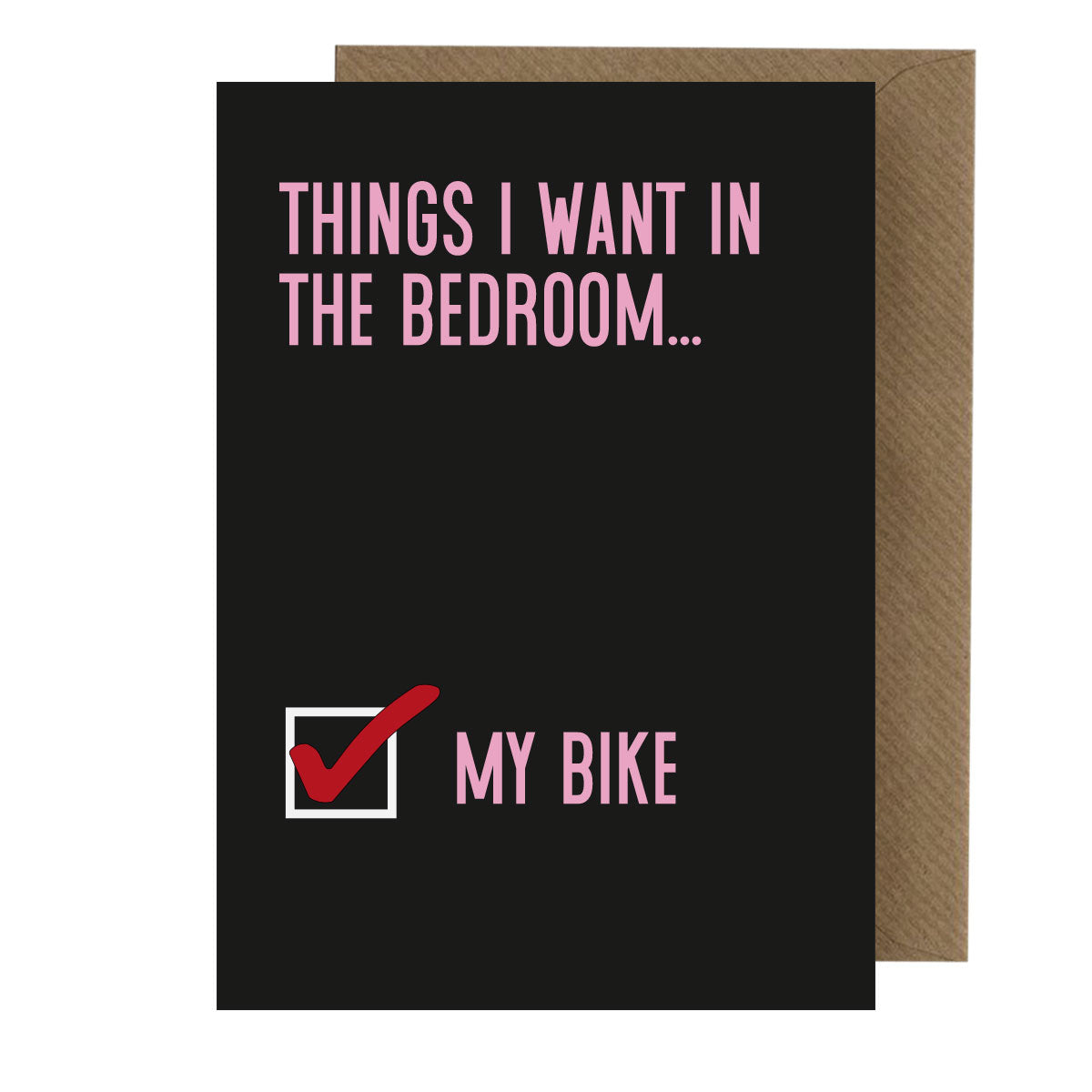 In the Bedroom - Honest Valentines Card