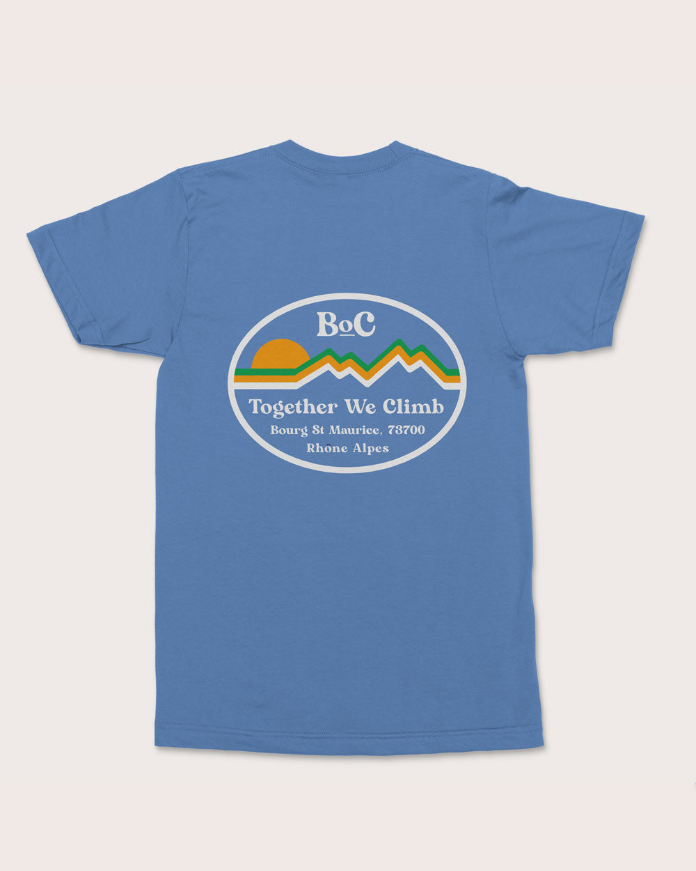 BoC Retro T-shirt - Light Blue
