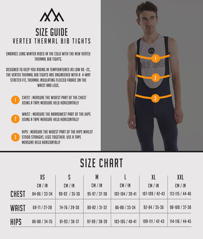 Vertex Thermal Bib Tights - Navy