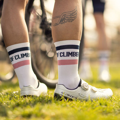 Vista Socks - White/Navy