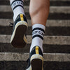 Band of Climbers Crew Sock - 3 pack - White